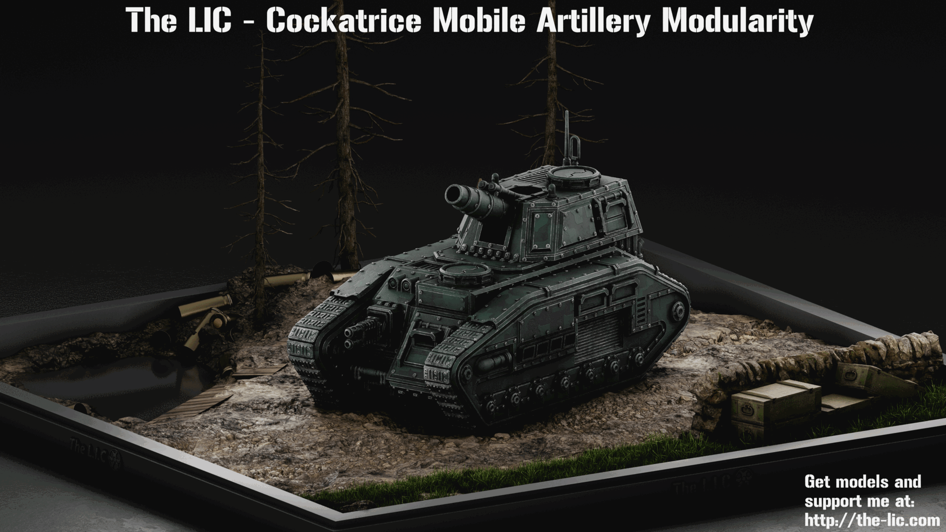 The LIC AA - Cockatrice Mobile Artillery